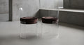 Night Awakens in Plexiglass Dining, Rest Chairs for Home and Office